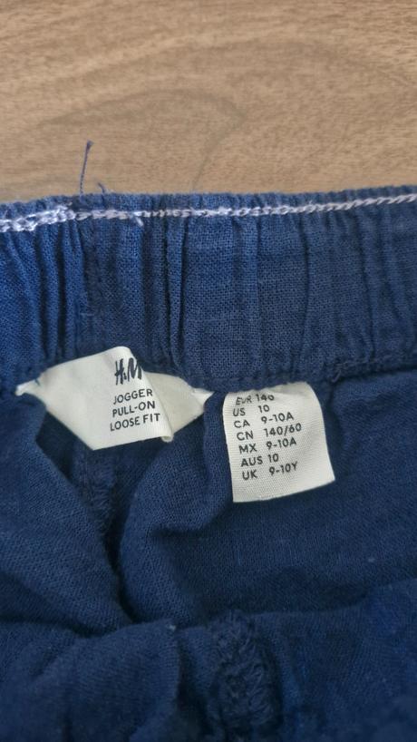 Ľahké letné nohavice, h&m,134