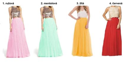 Dlha tutu sukna maxi damska rozne farby a dlzky, 34 - xs