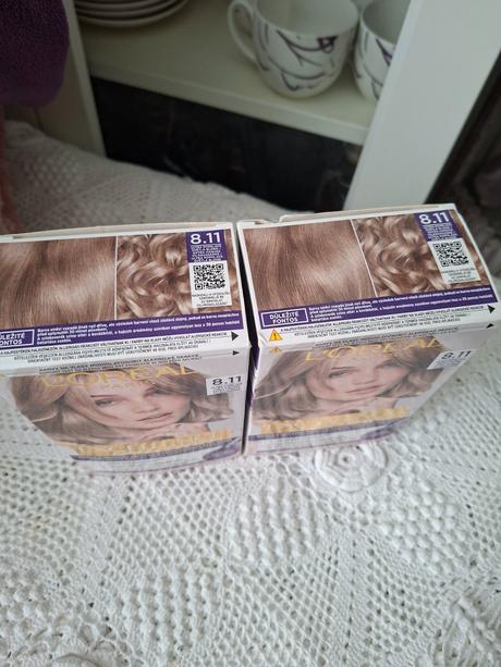 2x farba na vlasy loreal, 