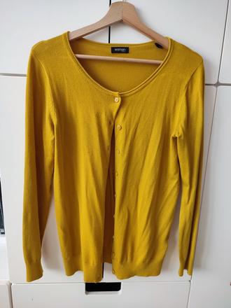 Horčicovo žltý sveter tchibo, tchibo,38