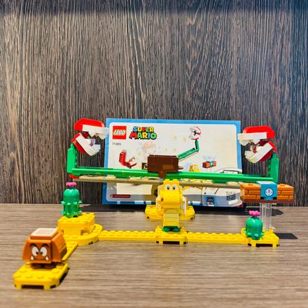Lego super mario 71365 pretekárska dráha s piraň, 