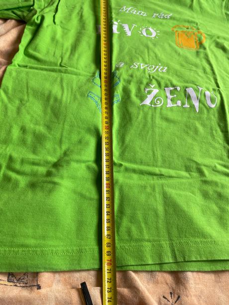 Kvalitné tričko s nápisom, l