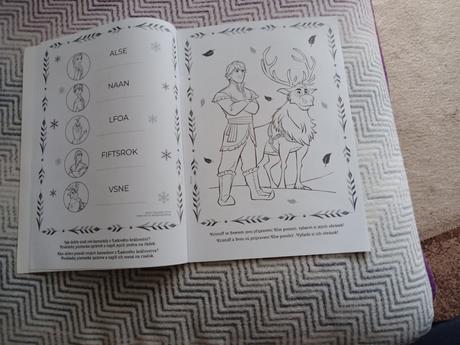 Vymaľovánky ľadové kráľovstvo 2, 