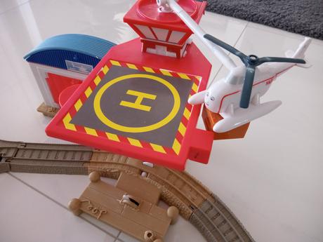 Dráha s heliportom pre vláčiku tomáš a jeho priate, 