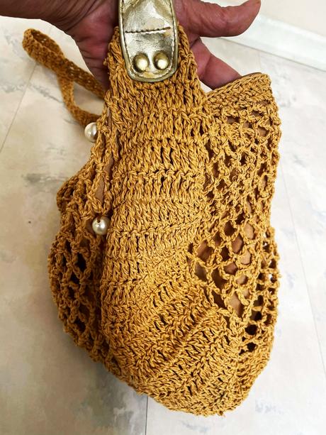 Háčkovaná boho kabelka, 