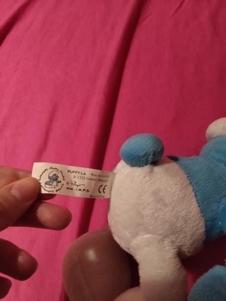 Šmolko plyšová hračka, 