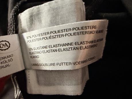 Čierne športové legíny značky c&a (quickdry), c&a,m