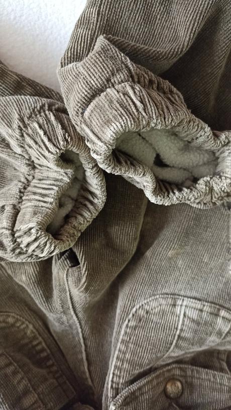 Podšité menžestrové nohavice veľ. 116, 116