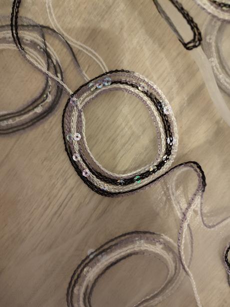 Zaclonka z flitrami,