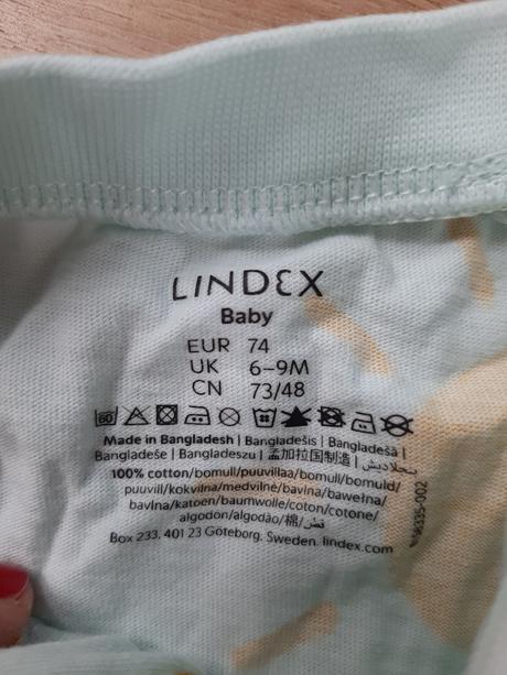 Pyzamka, lindex,74