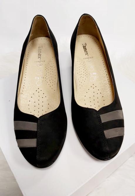 Dámske kožené lodičky 9890 b, 36