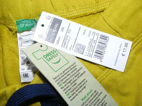 Tepláky zn. benetton, benetton,146 / 152