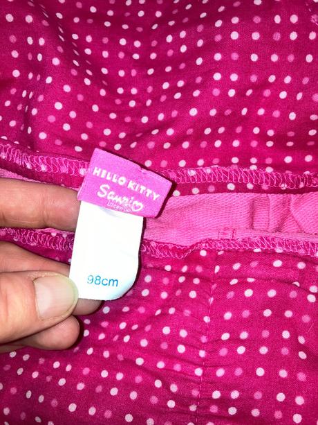 Tepláky trakáče, sanrio,98