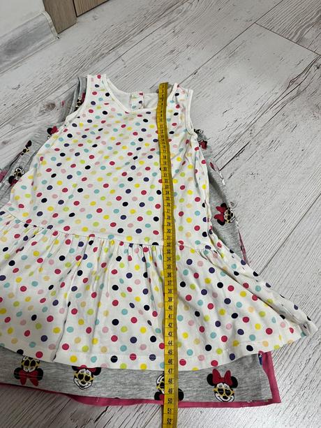 Šaty na leto 104 4ks, h&m,104