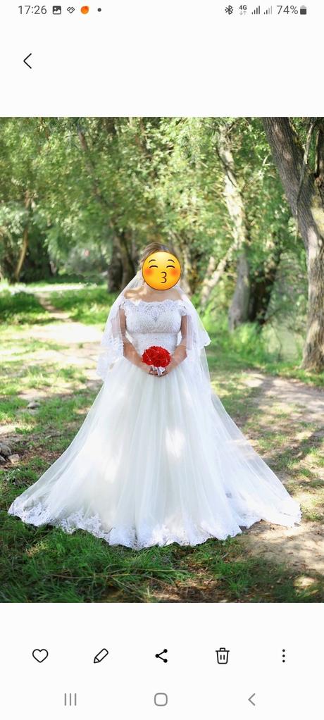 Svadobne šaty 38-42, 38