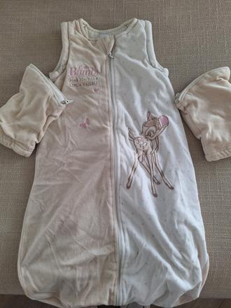 Spaci vak s odopinatelnymi rukávmi, c&a