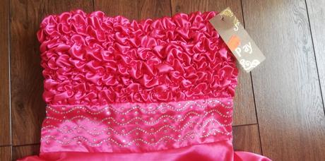 Ružové šaty nové, s