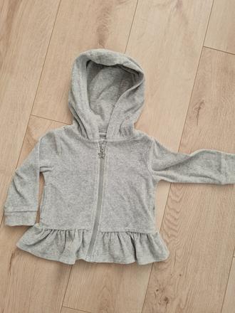 Mikina s kapucnou a volanikmi, f&f,86