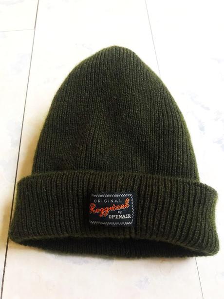 Duplovaná vlnená čiapka, l