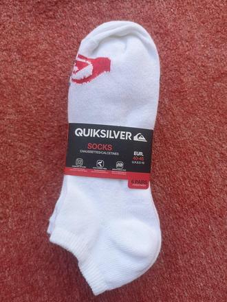 Quiksilver pánske ponožky 6 párov veľkosť 40-45, quiksilver,40 / 42 / 44 / 46
