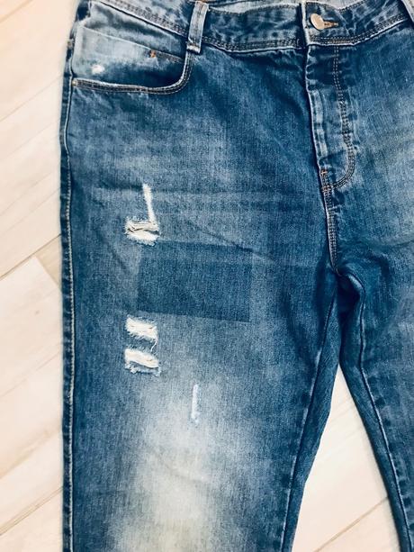 Perforované rifle od sinsay, sinsay,40