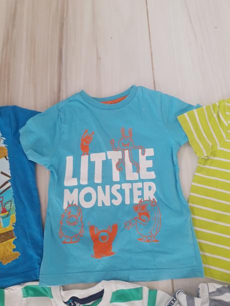 6x detské tričko s krátkym rukávom 98, 98