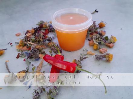 Propolisová hrejivá čili masť, 