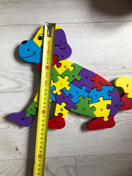 Psik s číslami a s abecedou, 