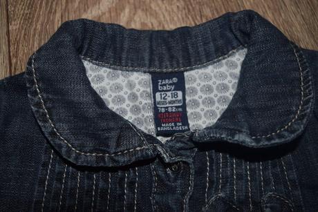 Riflové šatočky zara, zara,80