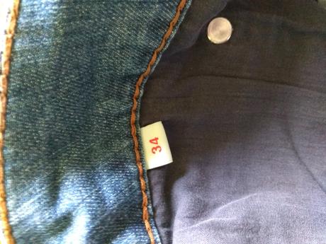 Krátke rifle, denim,34