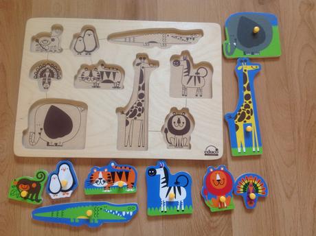 Educo - vkladacie puzzle,