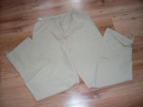 2v1-vyhrňacie tehotenské nohavice, m