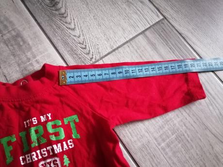 Vianočné bodynko - 62/68, 62