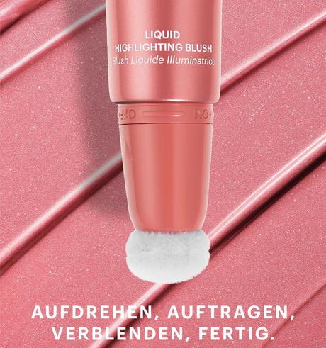 Zoeva velvet love liquid highlighting blush pink,