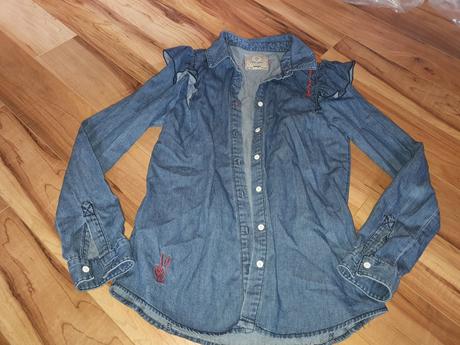 Nádherná riflova košeľa, xs