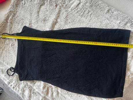 Mini čierne obtiahnuté šaty, sinsay,xs