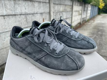 Skechers pánske semišové nazúvacie tenisky, skechers,44