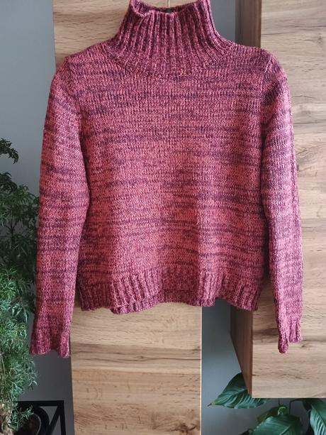 Pletený sveter, fishbone,xs