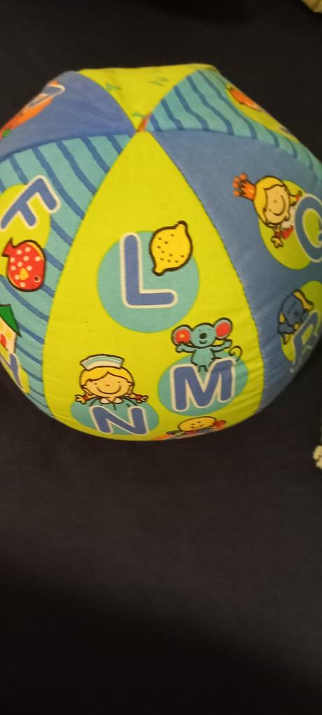 Lopta anglická abeceda a čísla, 