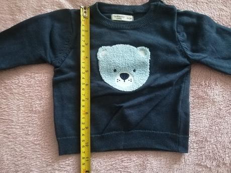 Svetrík s medvedíkom, fox & bunny,68