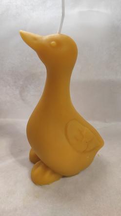 Húska - sviečka z včelieho vosku,