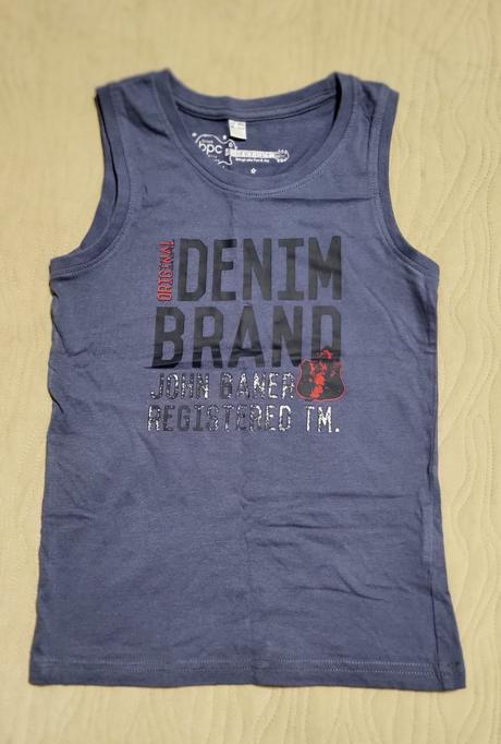 2x chlapčenské letné tielko velk. 128/134, bonprix,128