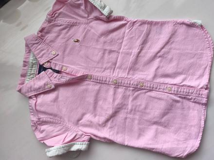 Ralph lauren dievčenská košeľa s krátkym rukávom, ralph lauren,116