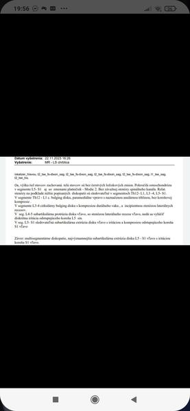 Čo znamenajú výsledky z CT chrbtice?