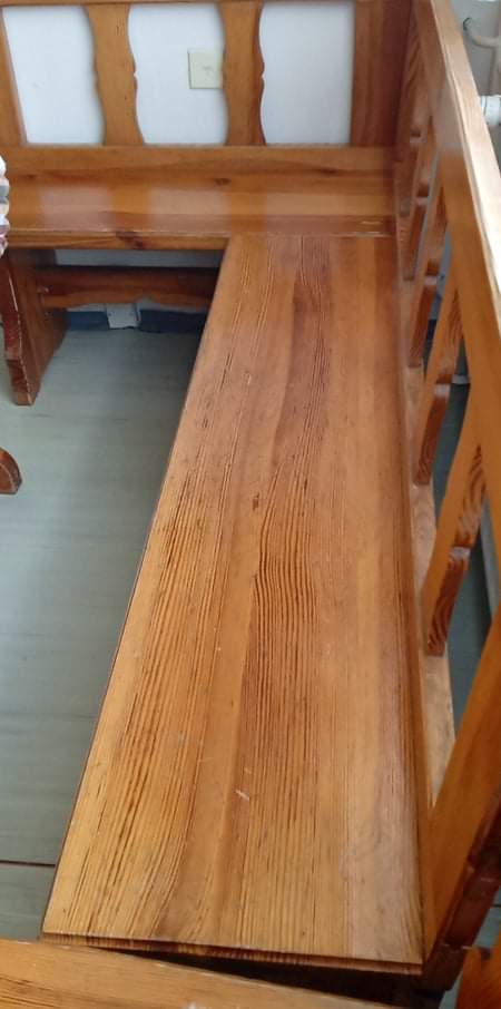 Drevené sedenie - masív,