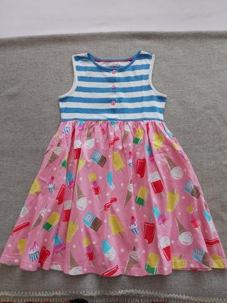 Dievčenské letné šaty, mini boden,134