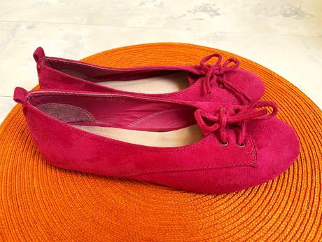 Semišové balerínky, 38