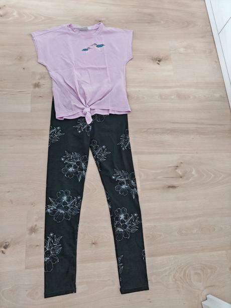 Súprava legíny a tričko 146-152, 152