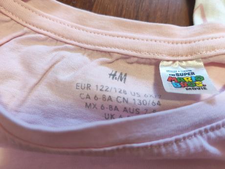 Tričká mário, h&m,128