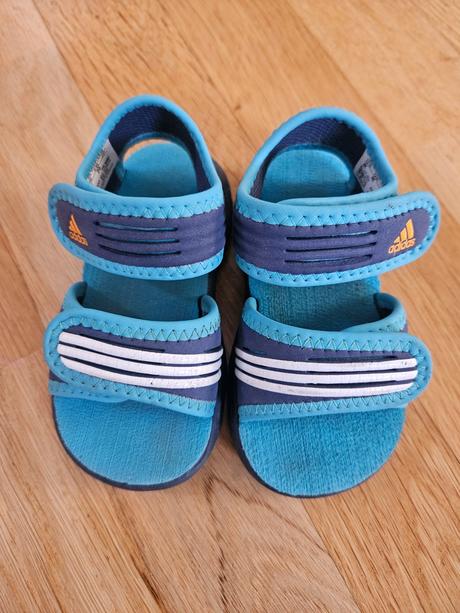 Modré sandálky adidas 20, adidas,20